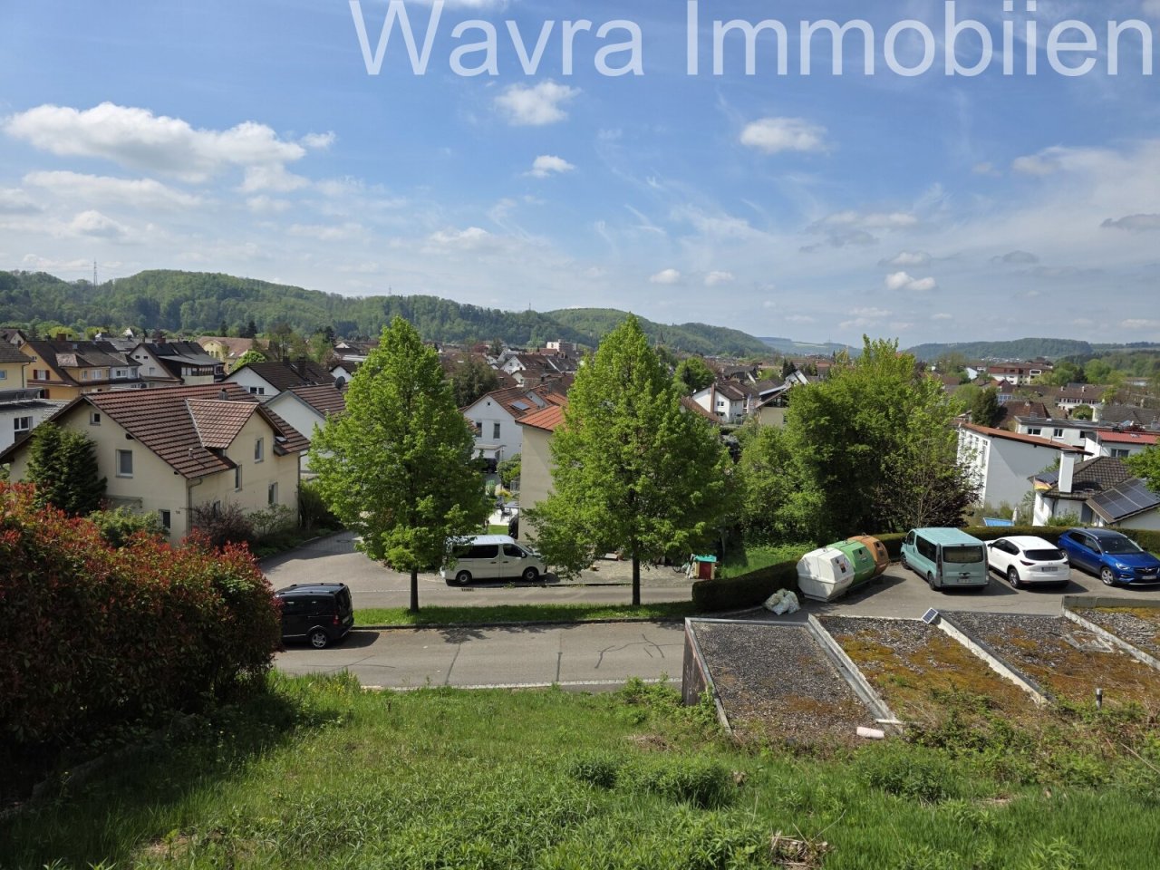 Baulücke mit Südwesthang, voll erschlossen inkl. Bodengutachten in Steinen (DJ1) — Wunderschöner Ausblick über Steinen